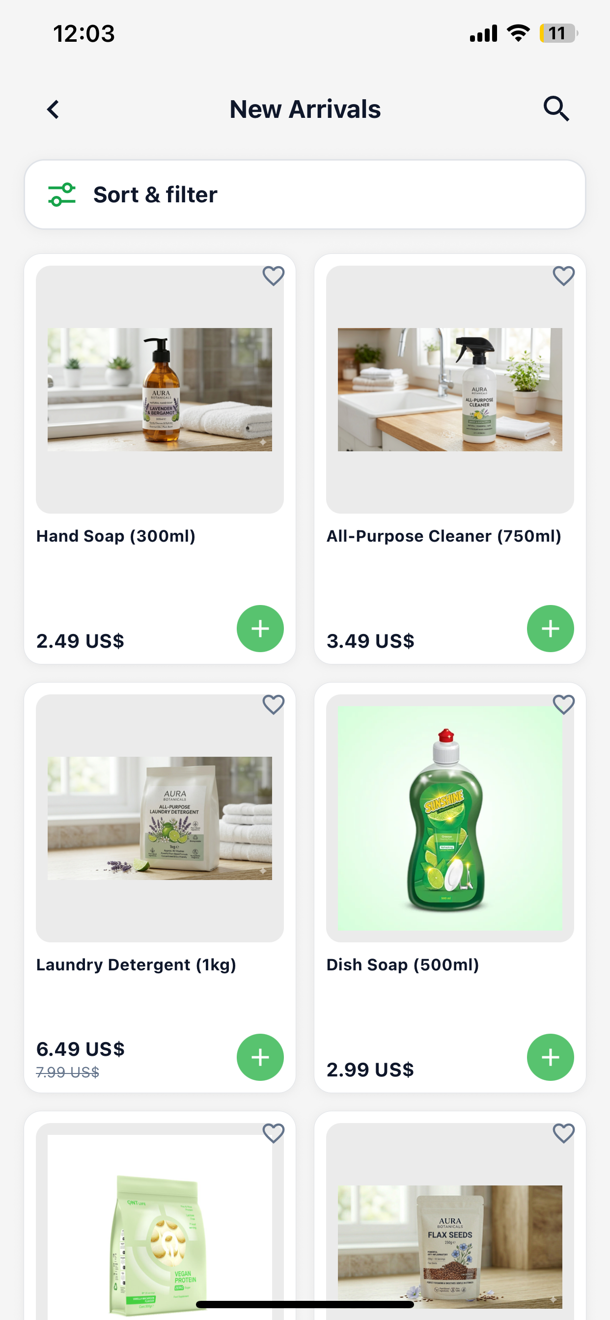 Product Listing