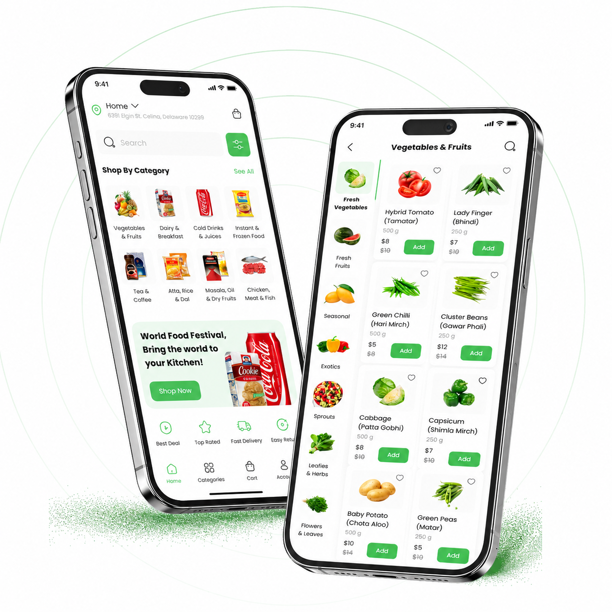 WooCommerce Mobile App Mockup